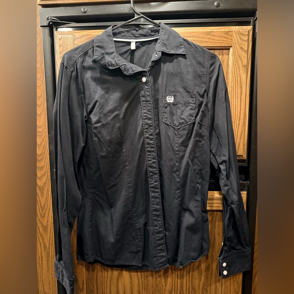 Cinch Women's Black Button Down Shirt - Picture 1 of 1
